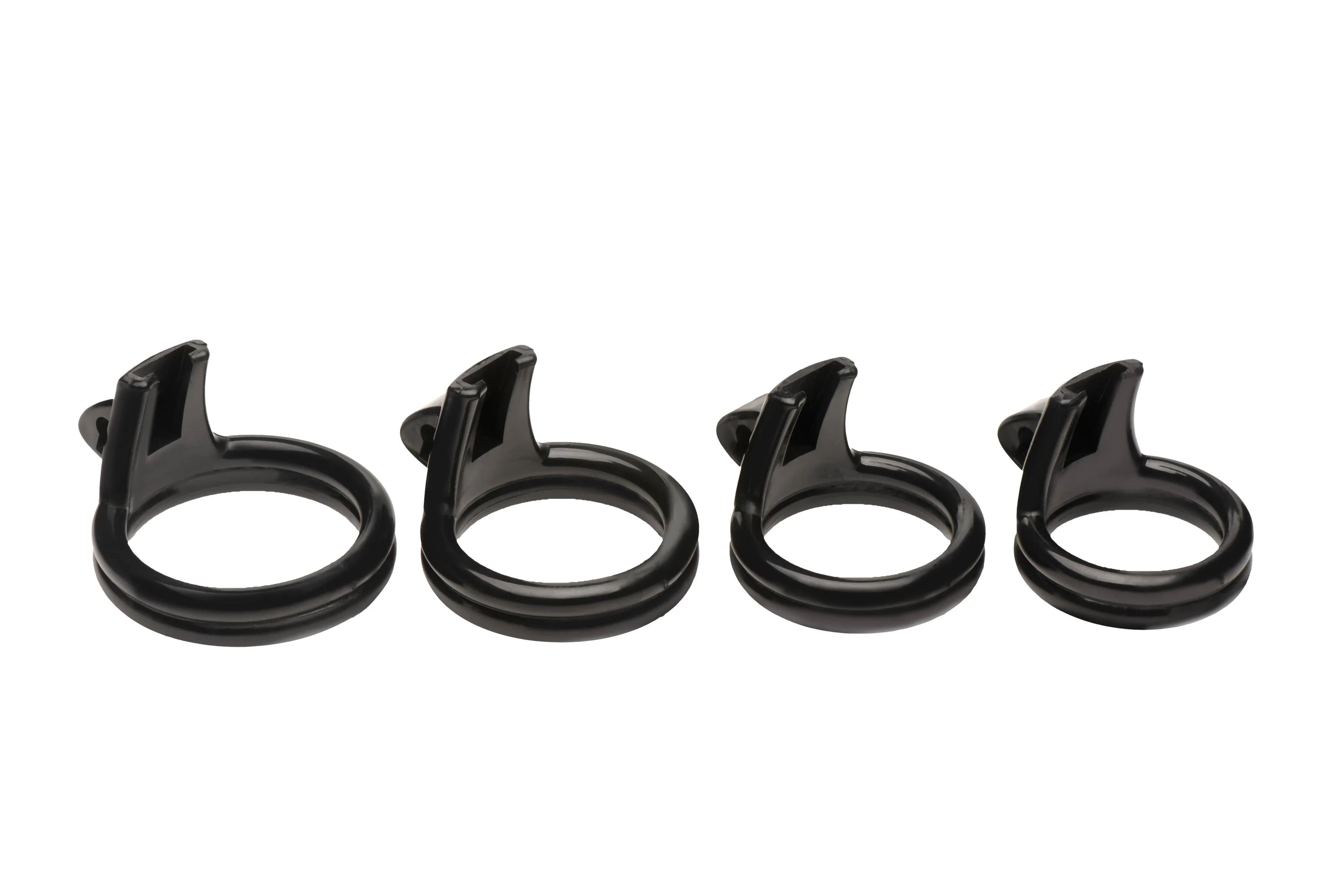 Master Series Hard Stop Double Ring Chastity Cage - Buy At Luxury Toy X - Free 3-Day Shipping