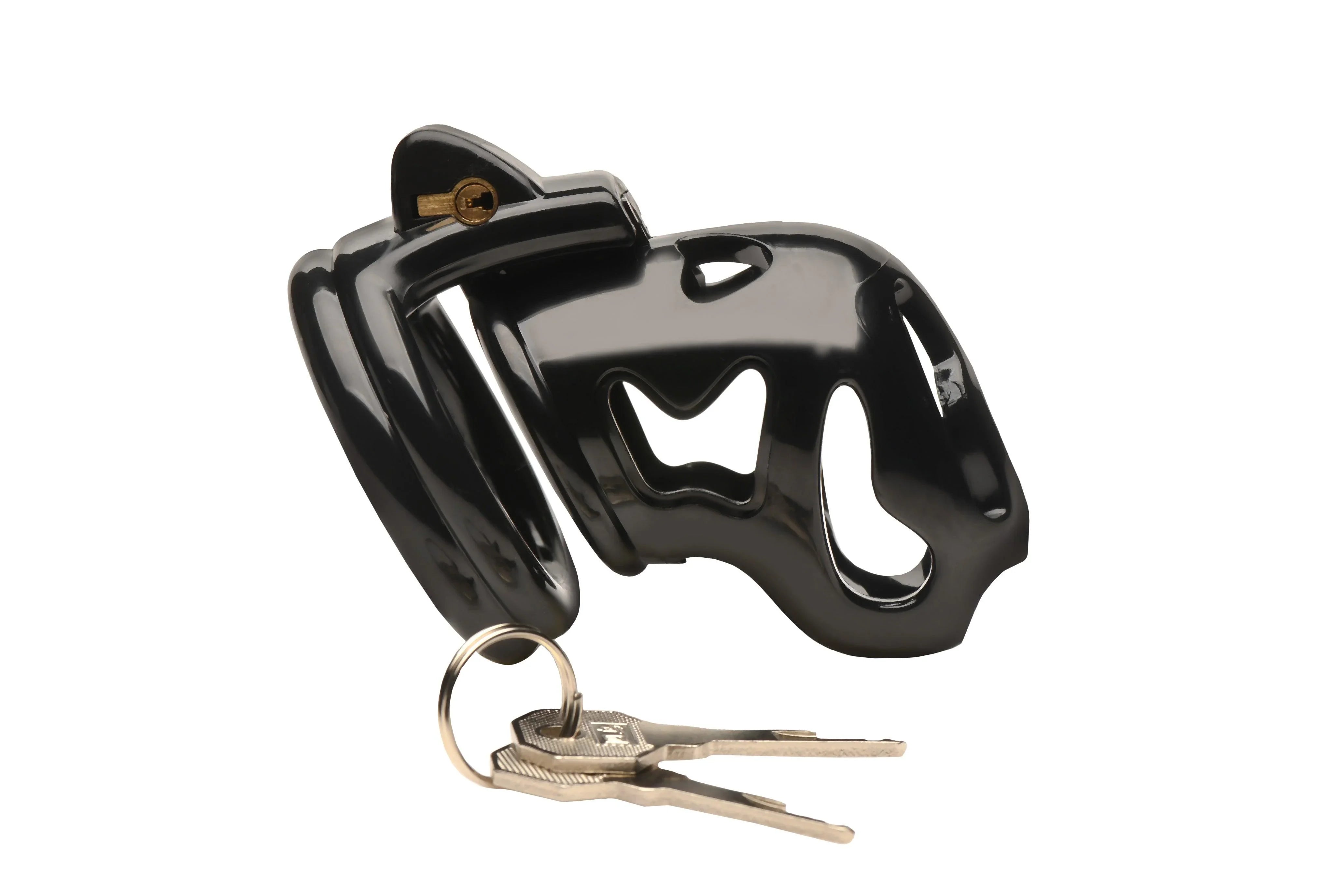 Master Series Hard Stop Double Ring Chastity Cage - Buy At Luxury Toy X - Free 3-Day Shipping