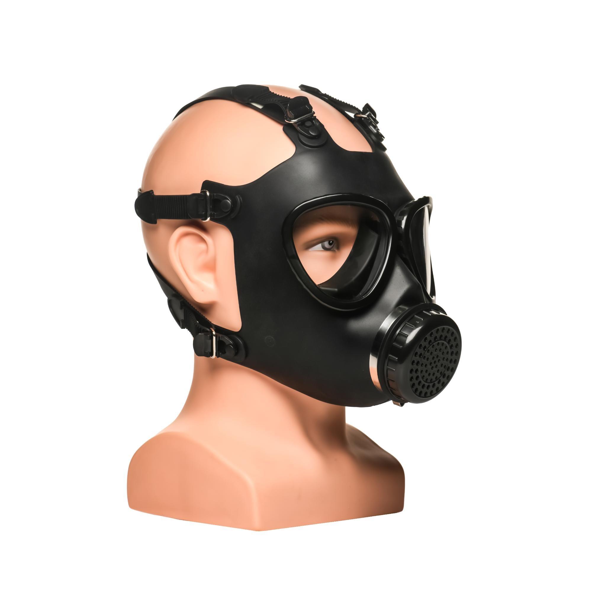 Master Series Inhaler Gas Mask with Bottle - Black/White - Buy At Luxury Toy X - Free 3-Day Shipping