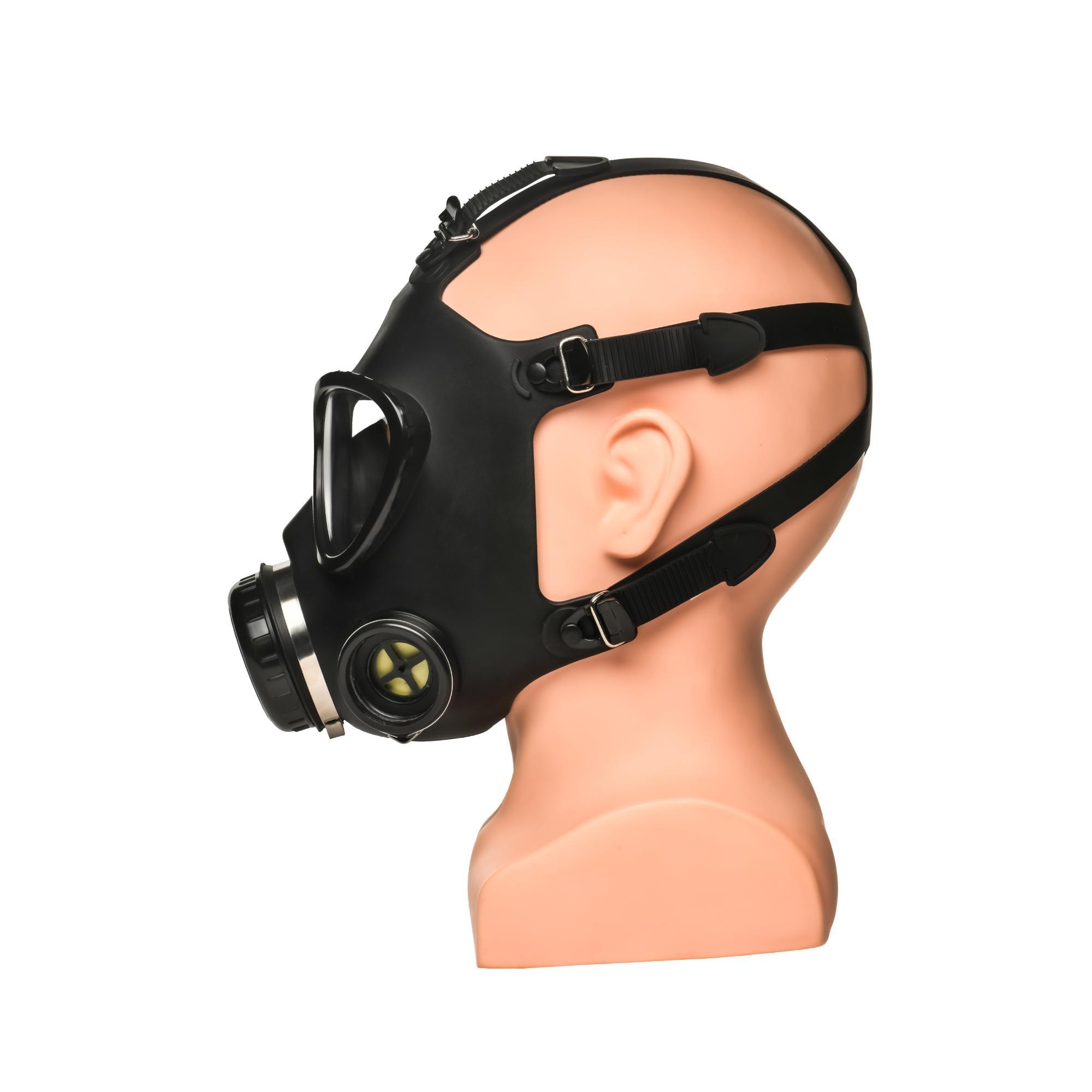 Master Series Inhaler Gas Mask with Bottle - Black/White - Buy At Luxury Toy X - Free 3-Day Shipping