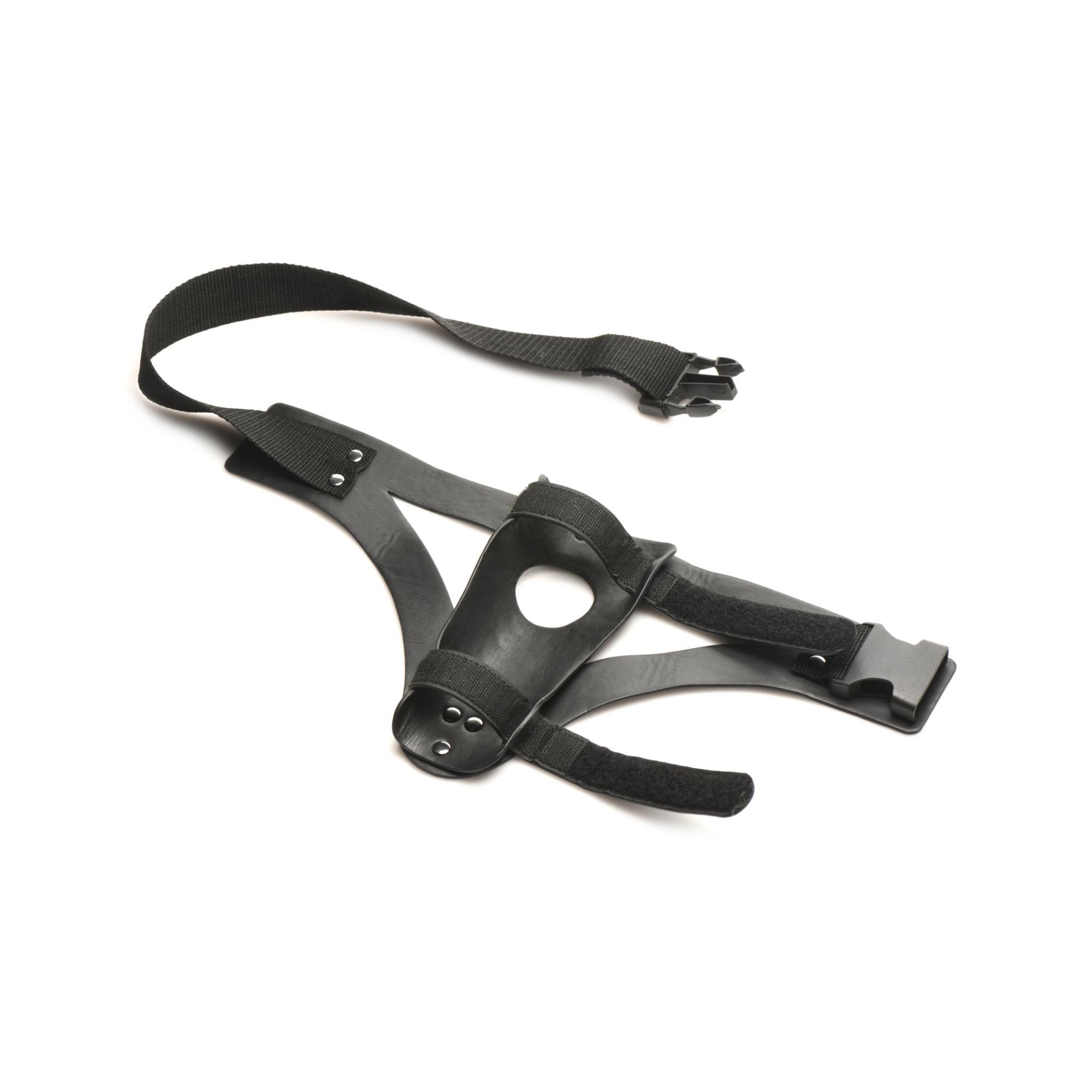 Master Series Thunder Strap Wand Thigh Harness - Black - Buy At Luxury Toy X - Free 3-Day Shipping