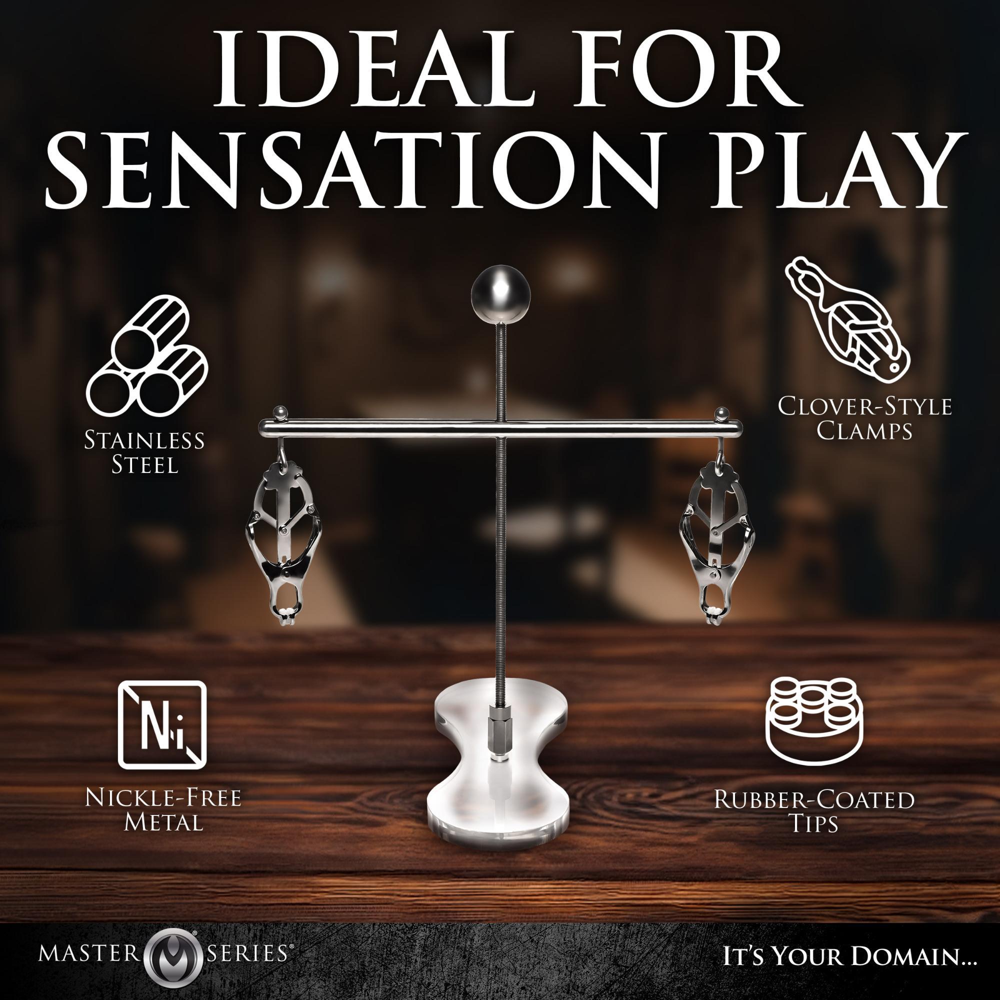 Master Series Tower of Pain Nipple Clamps - Buy At Luxury Toy X - Free 3-Day Shipping