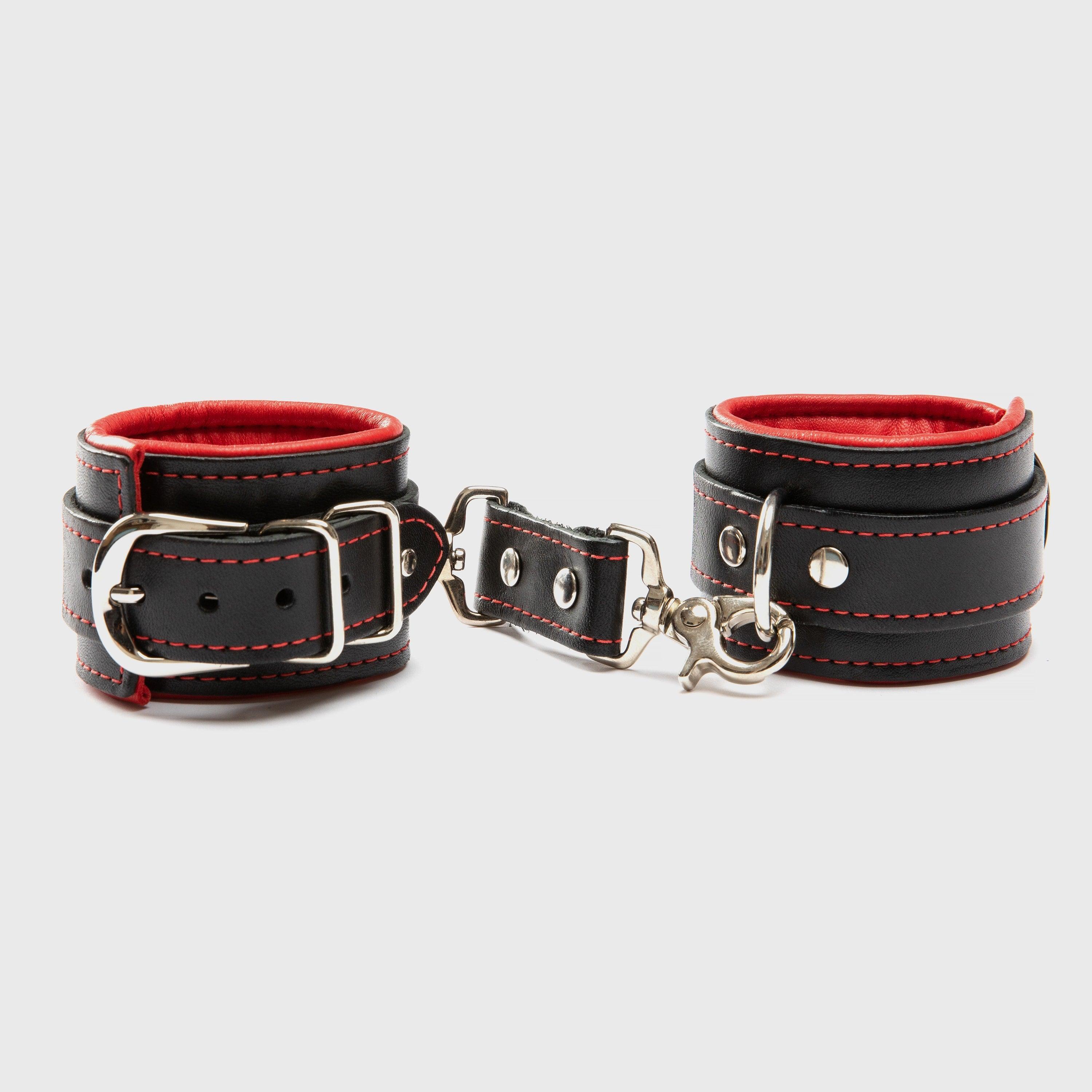 Mercer Premium Soft Leather Padded Wrist Cuffs - Buy At Luxury Toy X - Free 3-Day Shipping