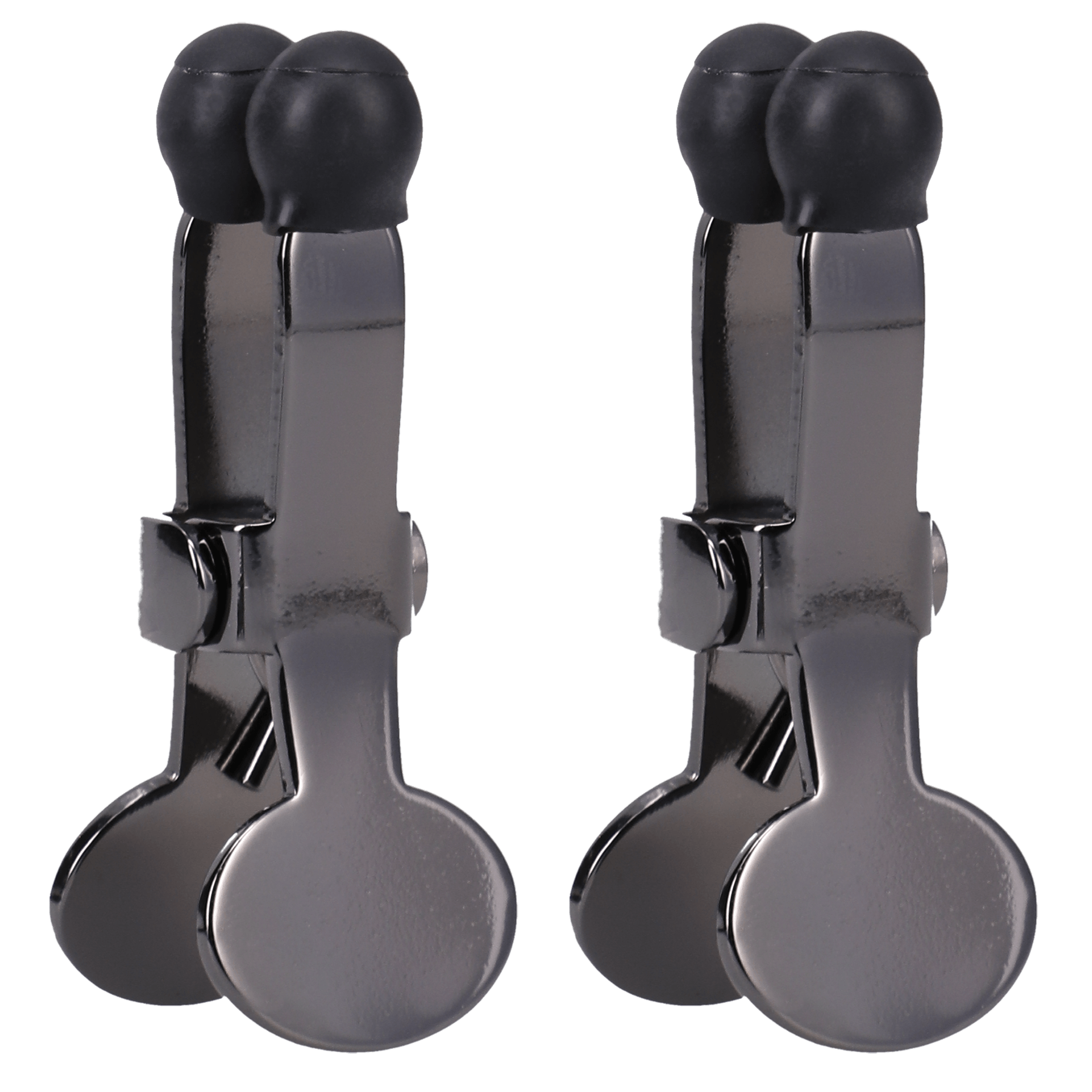 Merci Nippers Stainless Steel Nipple Clamps with Silicone Tip - Buy At Luxury Toy X - Free 3-Day Shipping