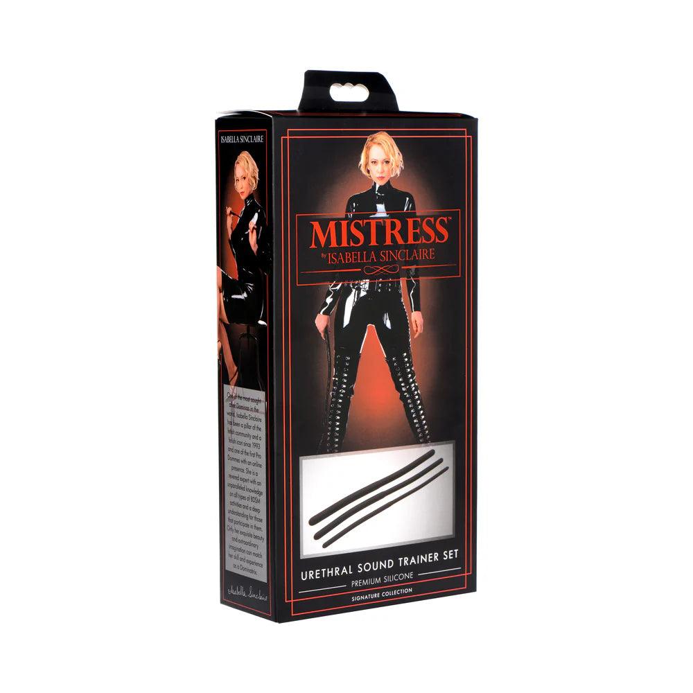 Mistress By Isabella Sinclaire Silicone Urethral Sound 3 piece Trainer Set - Buy At Luxury Toy X - Free 3-Day Shipping