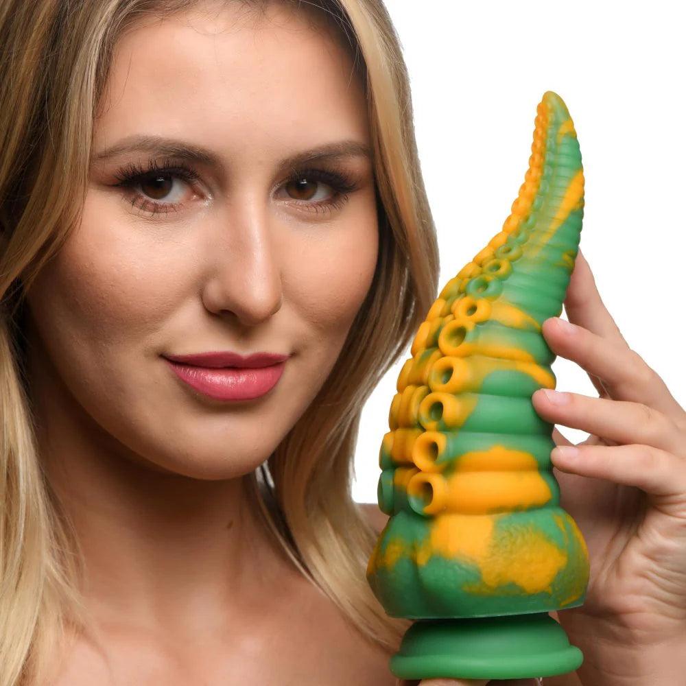 Monstropus Tentacled Monster Silicone Dildo - Buy At Luxury Toy X - Free 3-Day Shipping