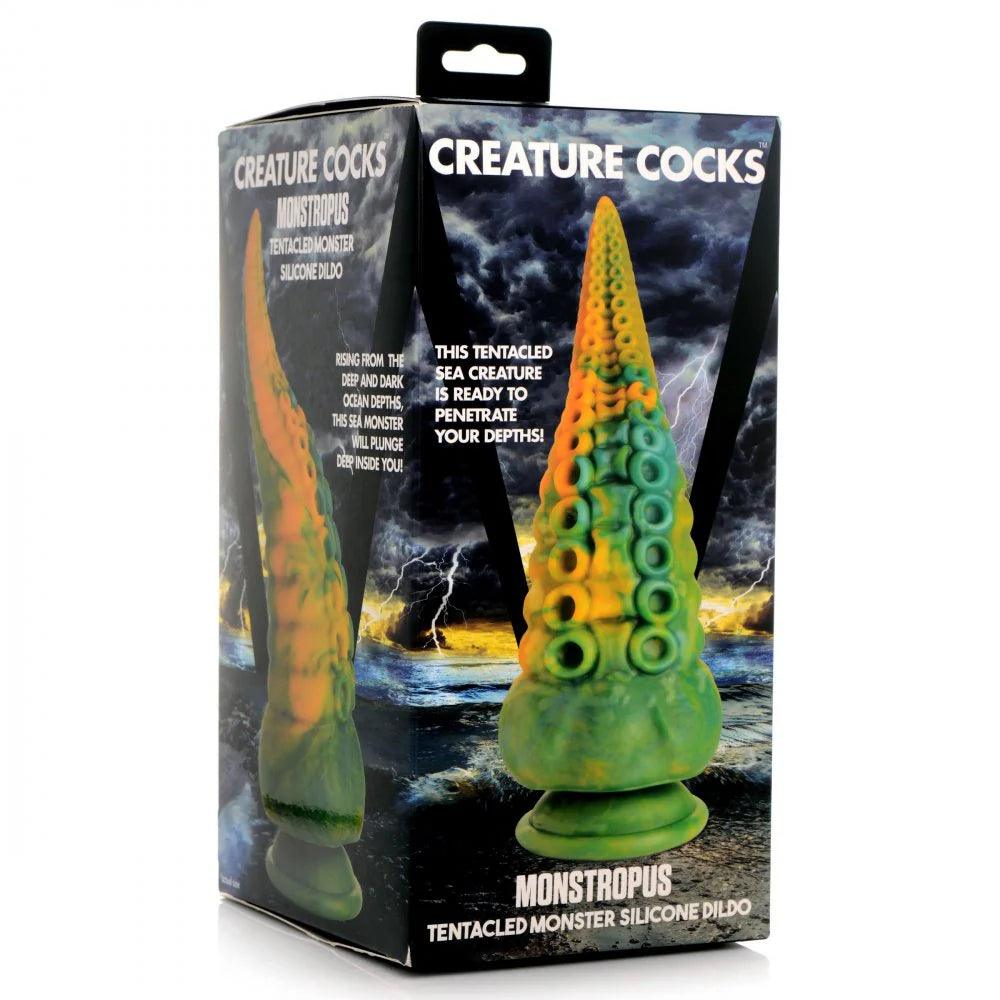 Monstropus Tentacled Monster Silicone Dildo - Buy At Luxury Toy X - Free 3-Day Shipping
