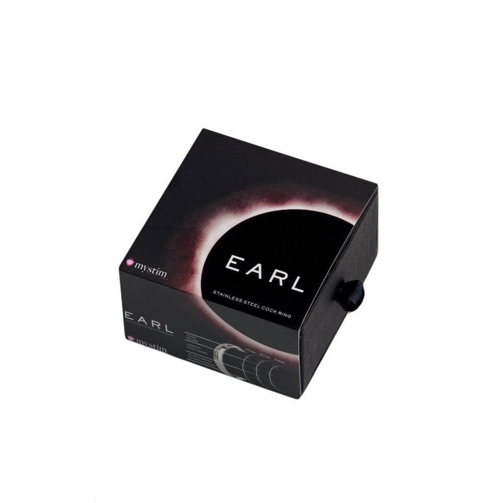 Mystim the Earl Brushed Steel C-Ring 48mm - Buy At Luxury Toy X - Free 3-Day Shipping