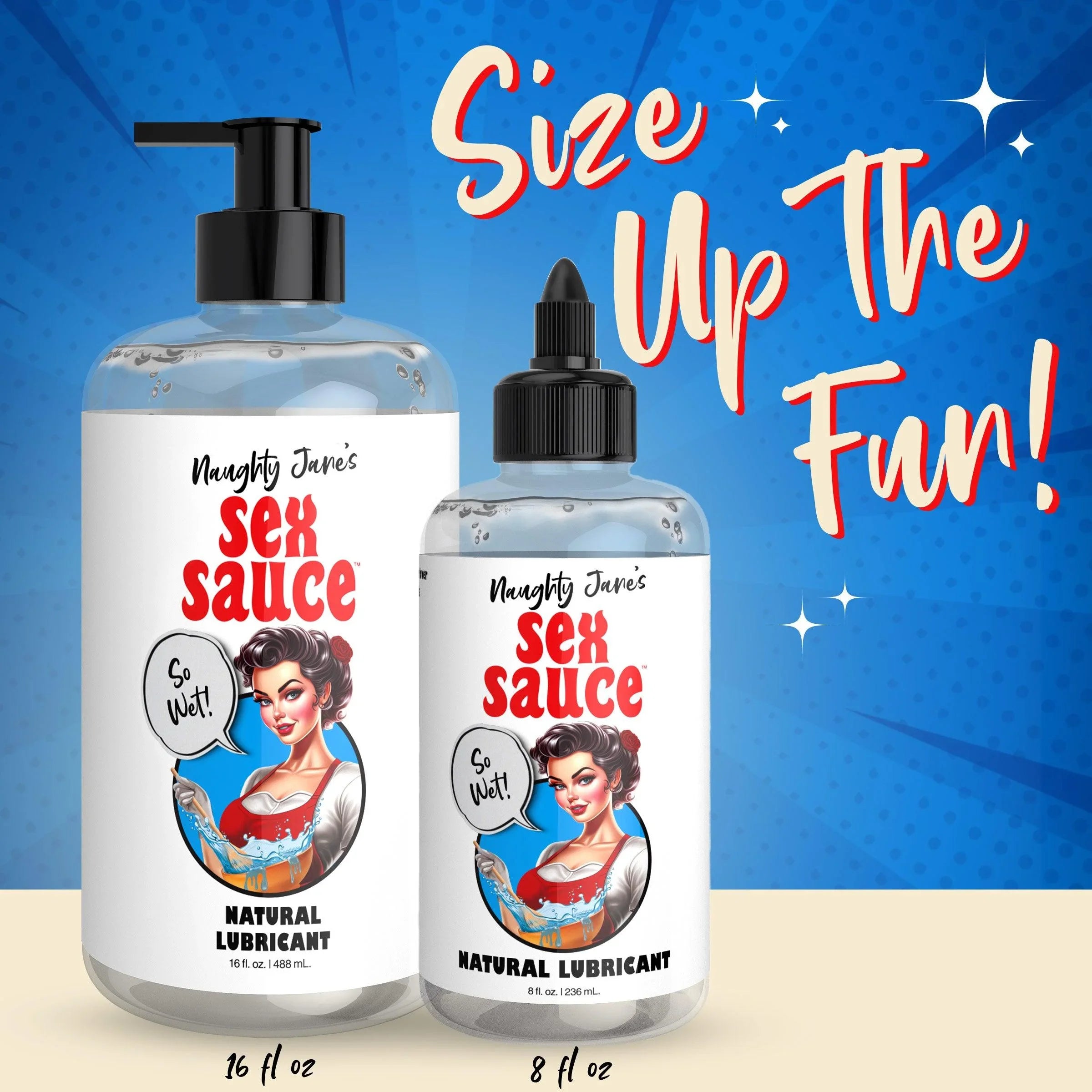 Naughty Jane's Sex Sauce Natural Lubricant Naughty Jane's Sex Sauce Natural Lubricant
