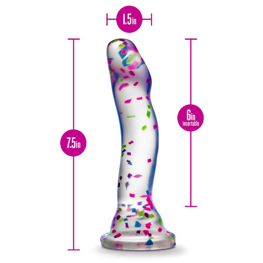 Neo Elite Hanky Panky 7.5 in. Glow-in-the-Dark Silicone - Buy At Luxury Toy X - Free 3-Day Shipping