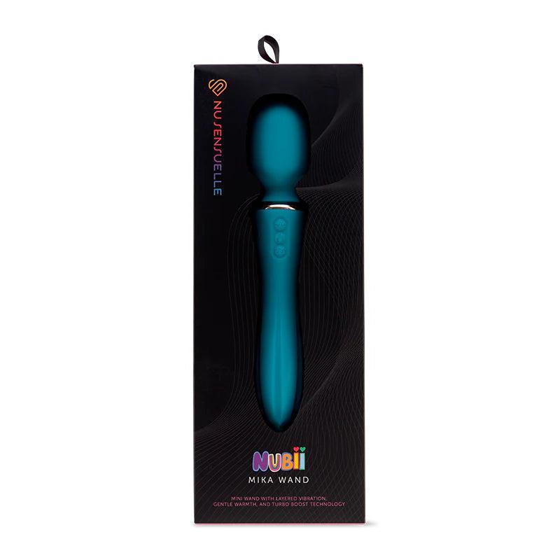Nu Sensuelle Mika Nubii Rechargeable Silicone Mini Wand - Buy At Luxury Toy X - Free 3-Day Shipping
