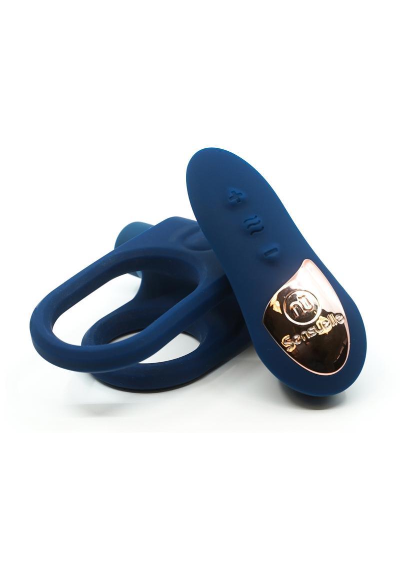 Nu Sensuelle Silicone Bullet Ring XLR8 Rechargeable Vibrating Cock Ring with Remote Control - Buy At Luxury Toy X - Free 3-Day Shipping
