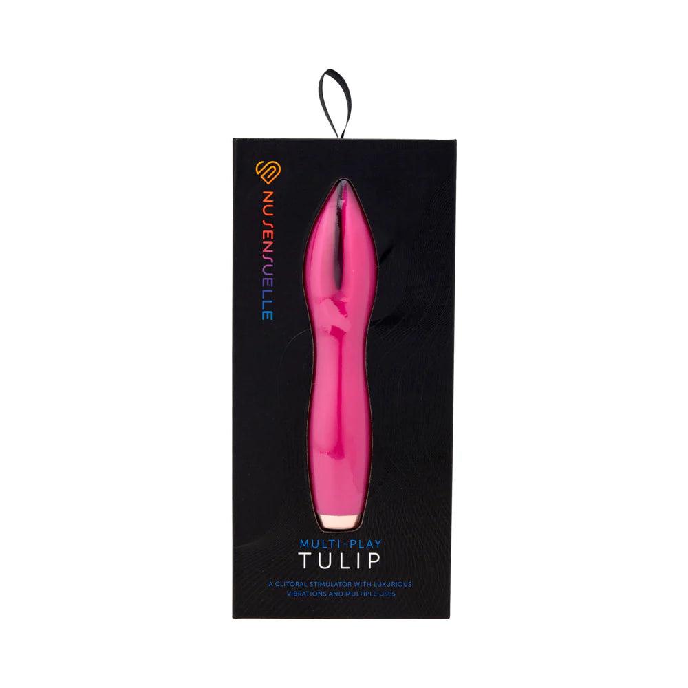 Nu Sensuelle Tulip Rechargeable Silicone Clitoral Stimulator - Buy At Luxury Toy X - Free 3-Day Shipping