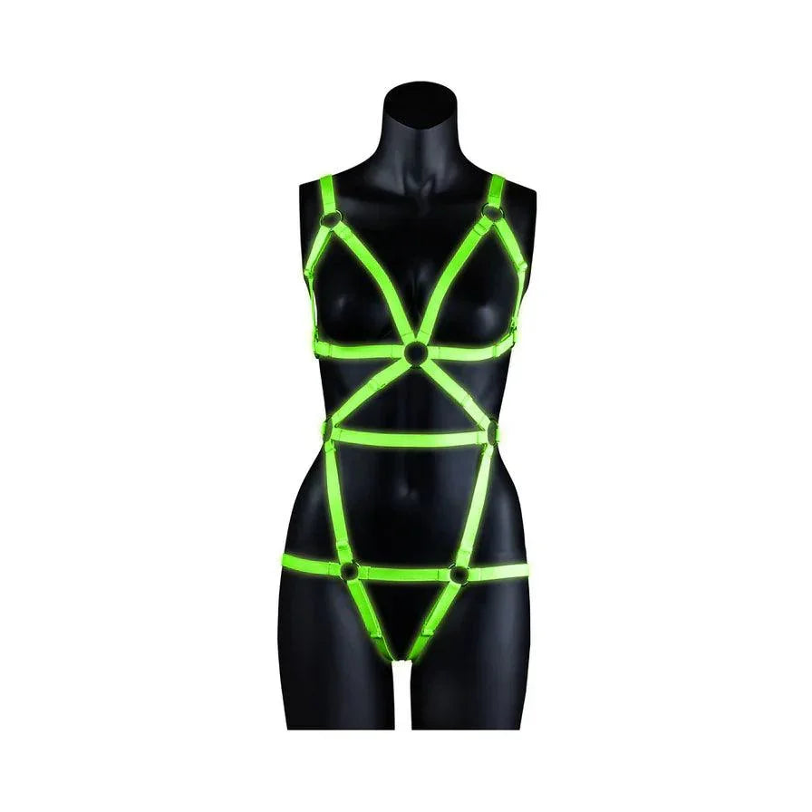Ouch! Full Body Harness Glow in the Dark - Buy At Luxury Toy X - Free 3-Day Shipping