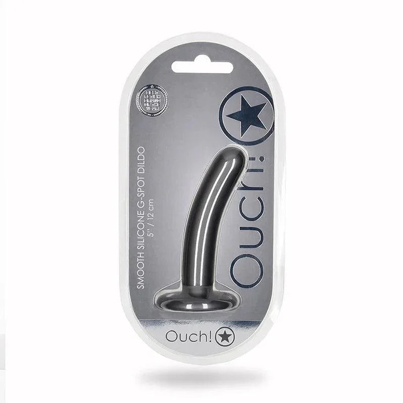 Ouch! Smooth G-Spot Silicone Dildo 5in - Buy At Luxury Toy X - Free 3-Day Shipping