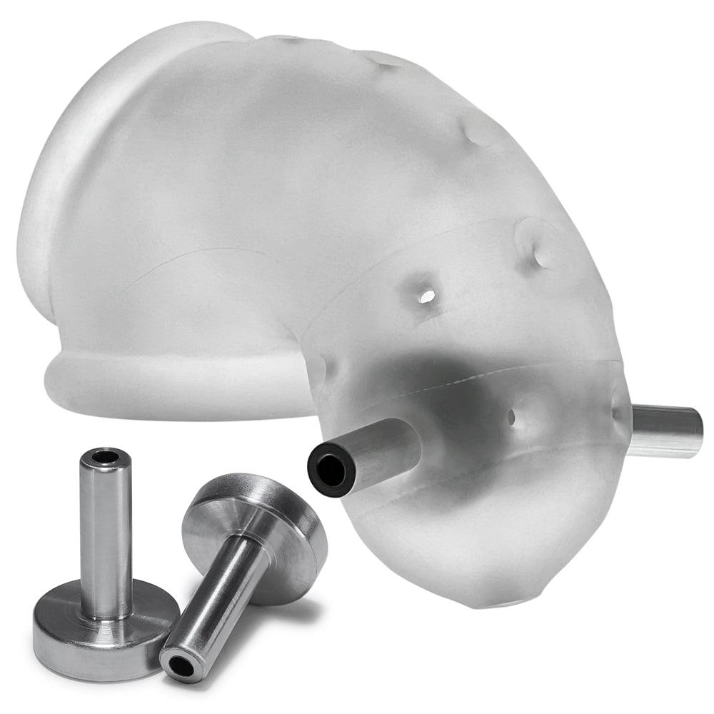 Oxballs AIRLOCK ELECTRO Air-Lite Vented Chastity - Buy At Luxury Toy X - Free 3-Day Shipping
