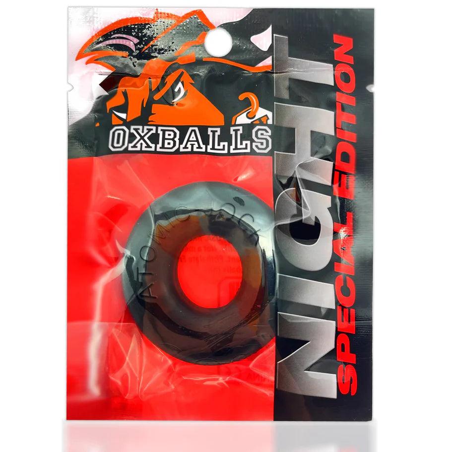 Oxballs Atomic Jock Do-Nut-2 Fatty Silicone Plus+ Cock Ring - Night Edition - Buy At Luxury Toy X - Free 3-Day Shipping