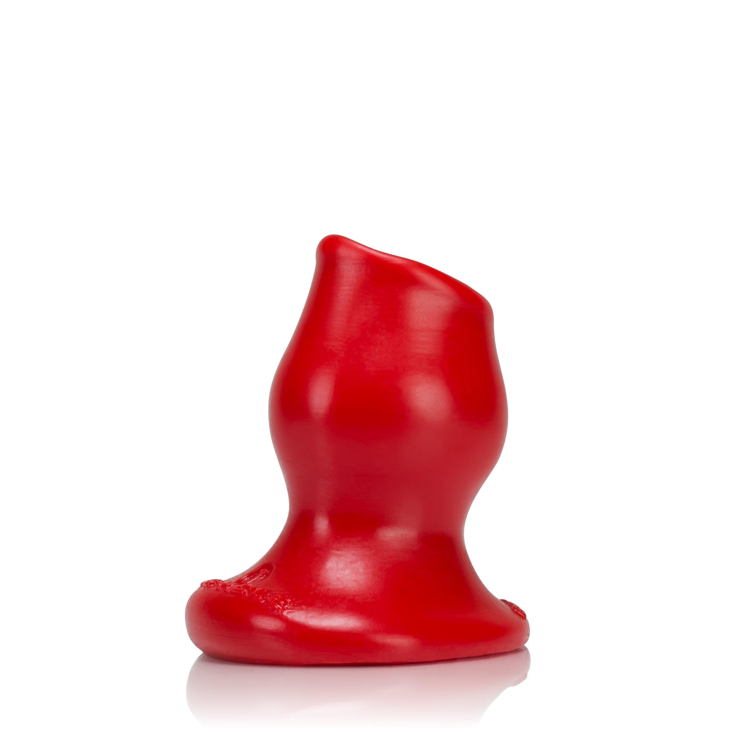 Oxballs Pighole Hollow Plug Red - Buy At Luxury Toy X - Free 3-Day Shipping