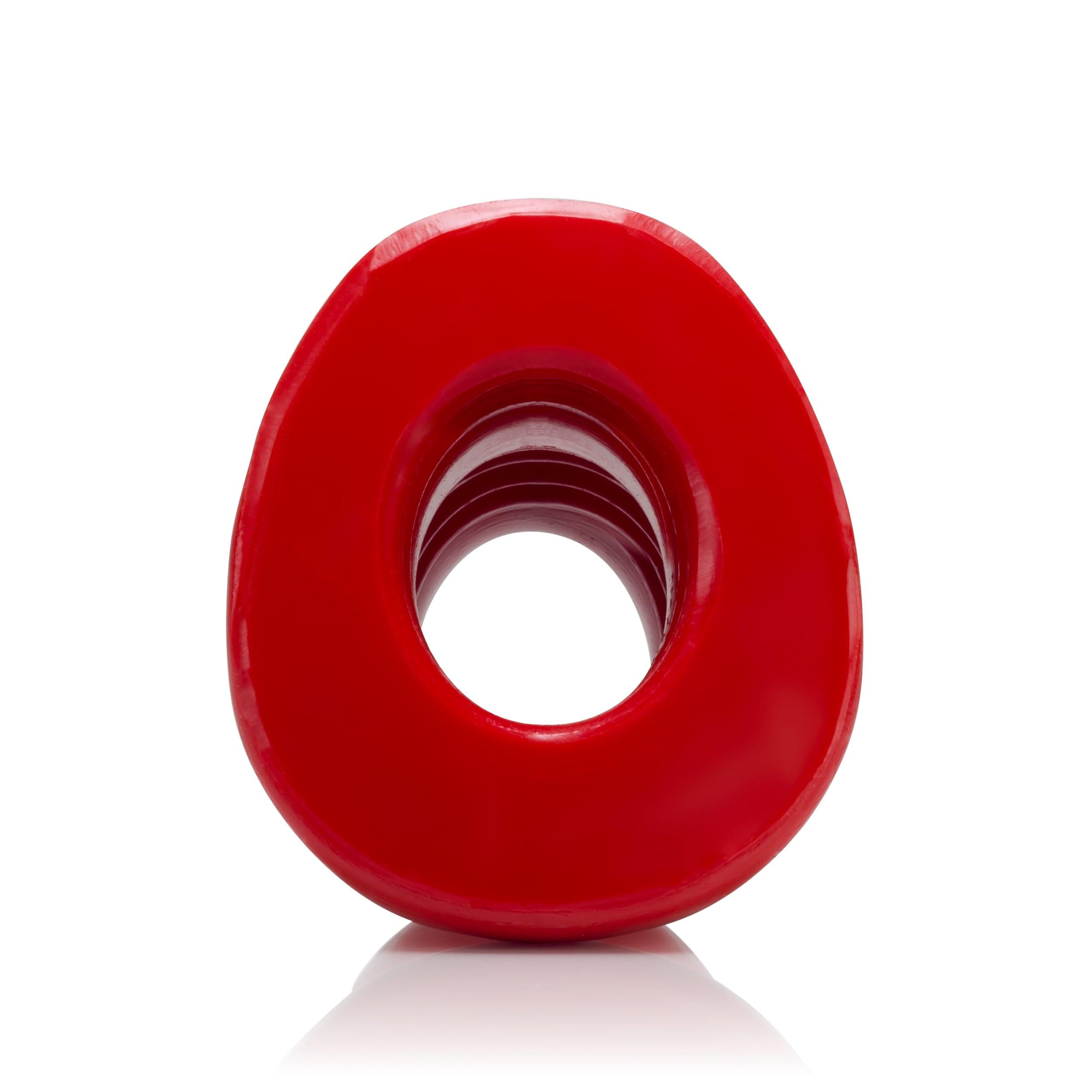 Oxballs Pighole Hollow Plug Red - Buy At Luxury Toy X - Free 3-Day Shipping