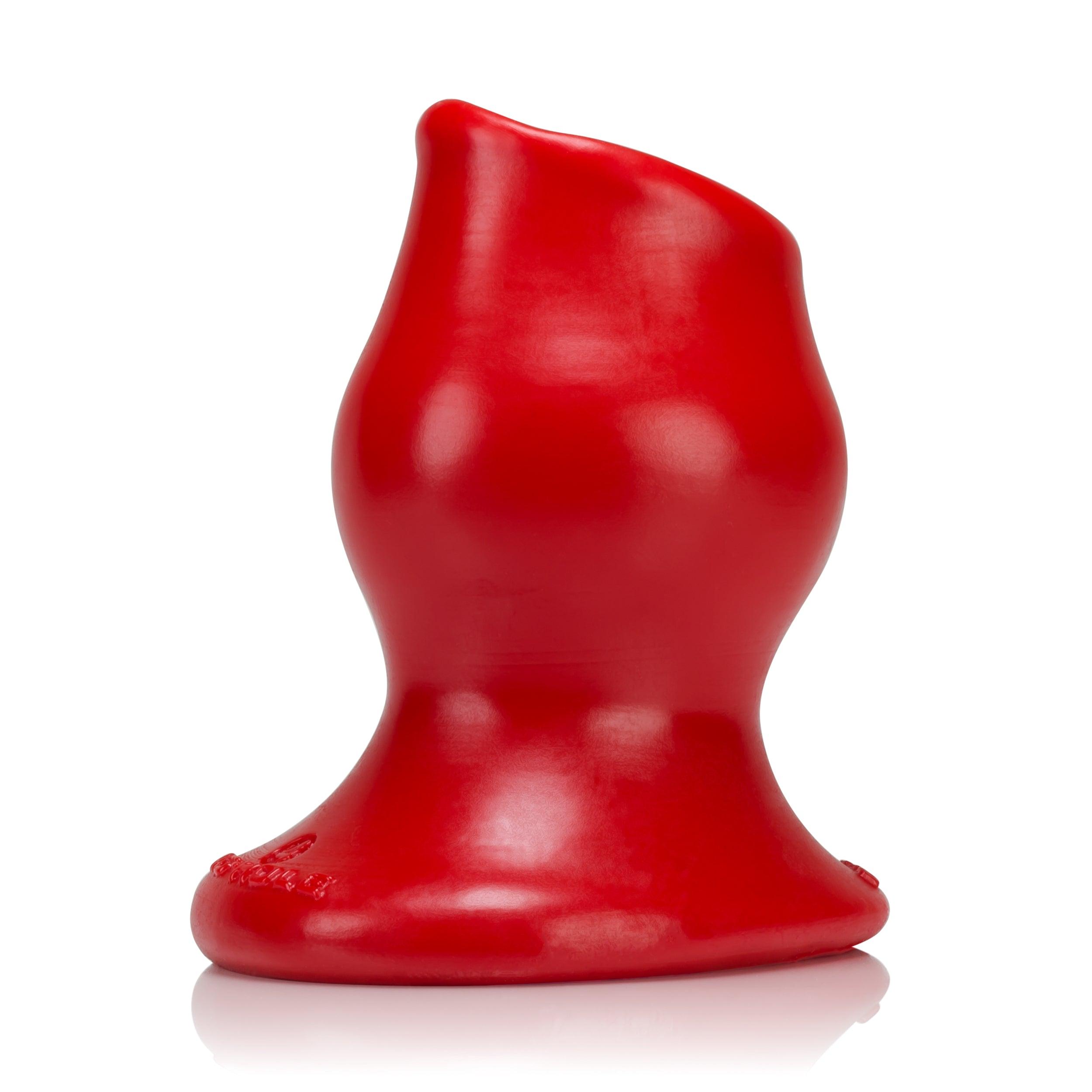 Oxballs Pighole Hollow Plug Red - Buy At Luxury Toy X - Free 3-Day Shipping