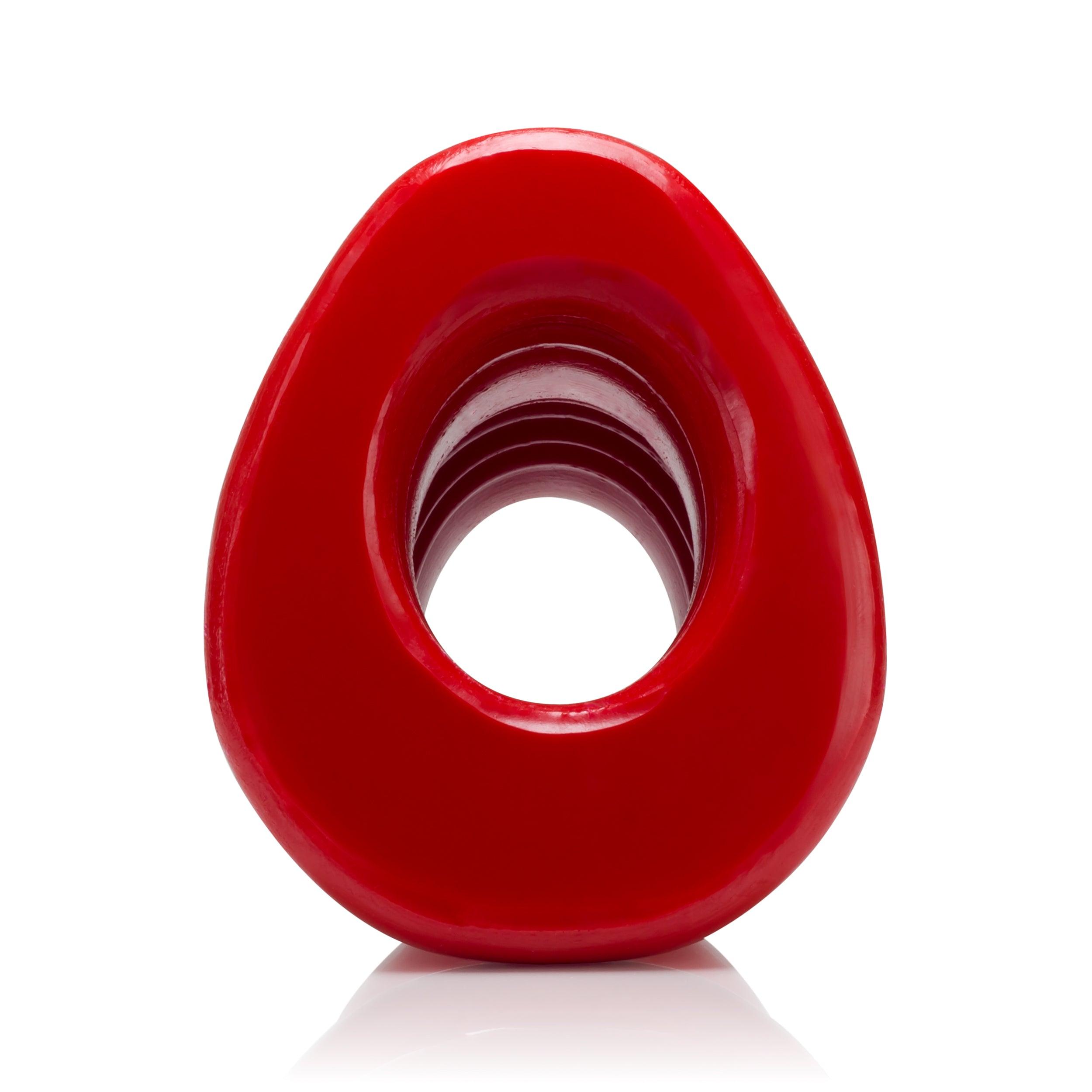 Oxballs Pighole Hollow Plug Red - Buy At Luxury Toy X - Free 3-Day Shipping