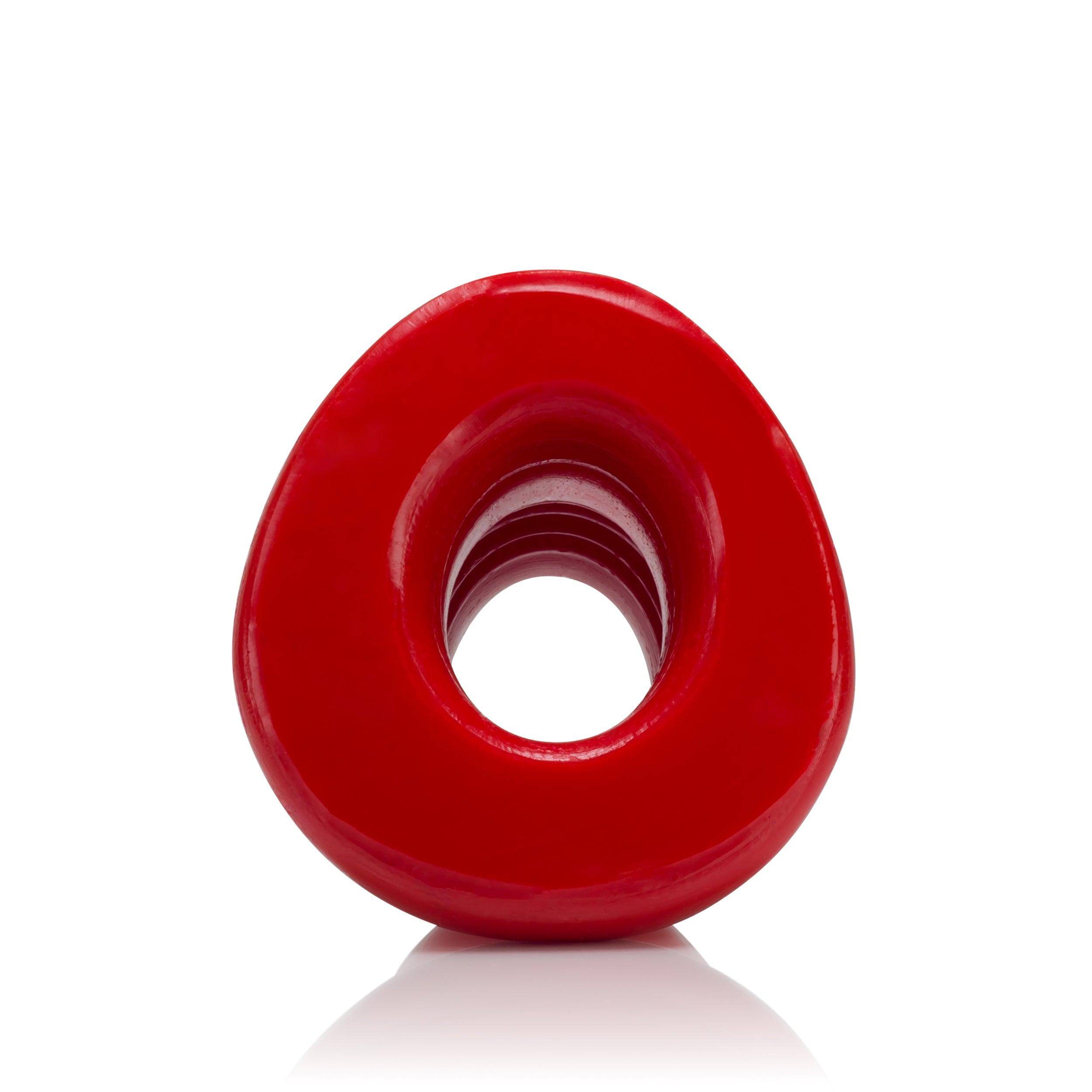 Oxballs Pighole Hollow Plug Red - Buy At Luxury Toy X - Free 3-Day Shipping