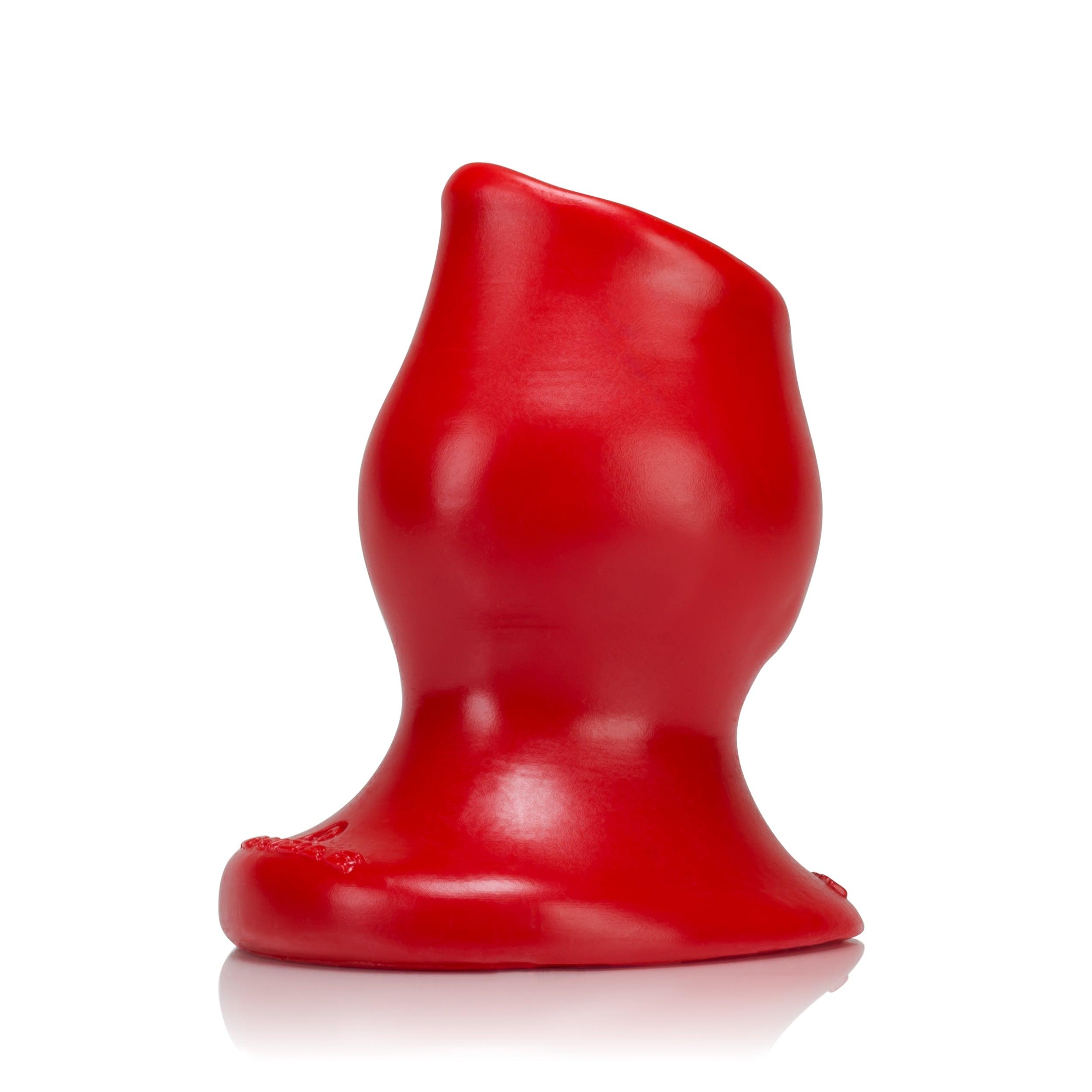 Oxballs Pighole Hollow Plug Red - Buy At Luxury Toy X - Free 3-Day Shipping