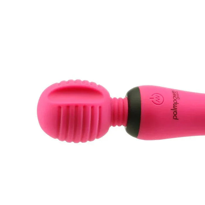 PalmPower Groove Rechargeable Silicone Mini Wand Massager - Buy At Luxury Toy X - Free 3-Day Shipping