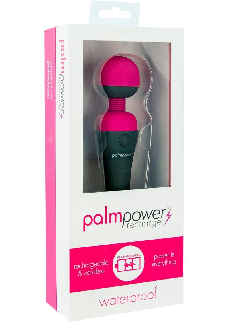 PalmPower Rechargeable Silicone Personal Wand Massager - Buy At Luxury Toy X - Free 3-Day Shipping