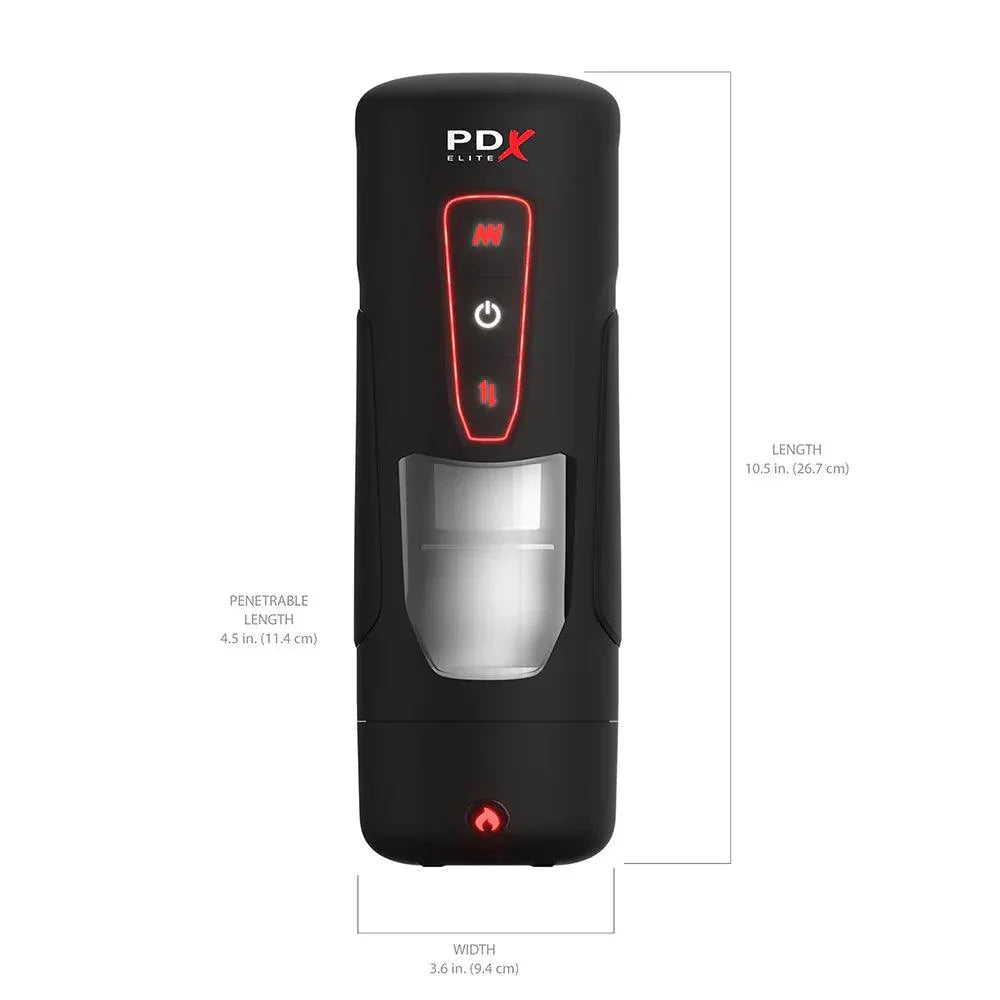 PDX Elite Milk Me Hotter Rechargeable Stroker - Buy At Luxury Toy X - Free 3-Day Shipping
