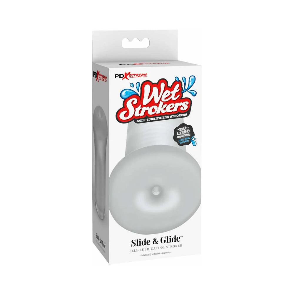 PDX Extreme Wet Stroker Slide & Glide Frosted - Buy At Luxury Toy X - Free 3-Day Shipping