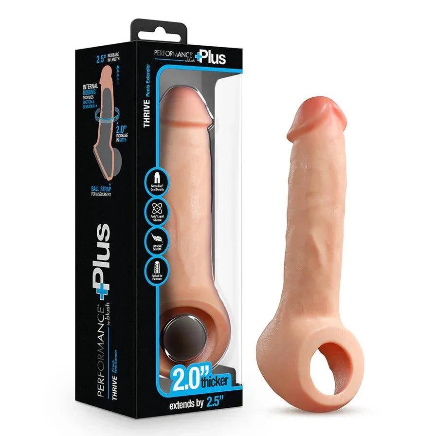 Performance Plus Thrive Silicone Penis Xtender 2.5in - Buy At Luxury Toy X - Free 3-Day Shipping