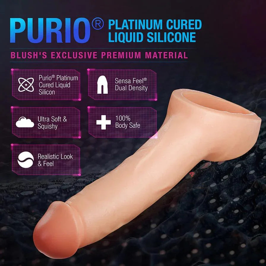 Performance Plus Thrive Silicone Penis Xtender 2.5in - Buy At Luxury Toy X - Free 3-Day Shipping
