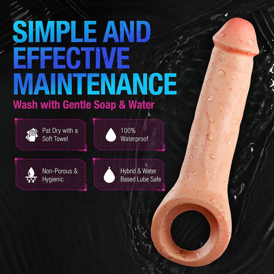 Performance Plus Thrive Silicone Penis Xtender 2.5in - Buy At Luxury Toy X - Free 3-Day Shipping