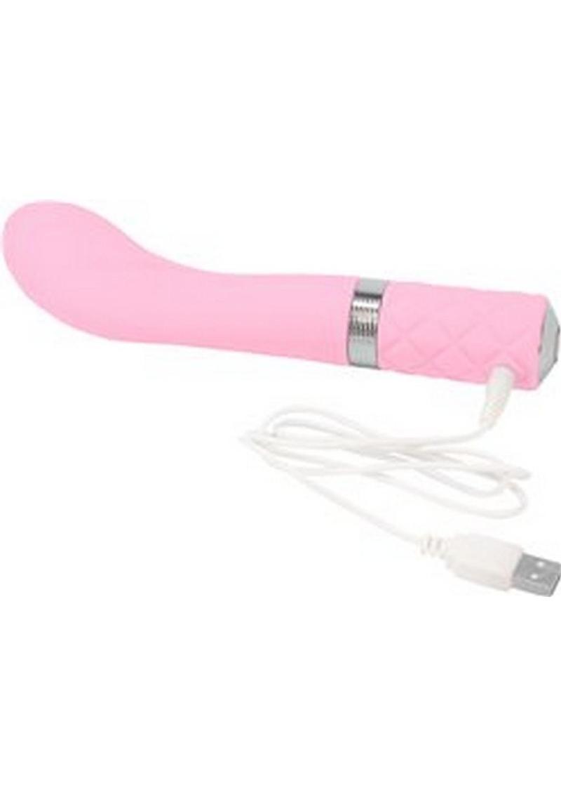 Pillow Talk Sassy Silicone Rechargeable G-Spot Vibrator - Buy At Luxury Toy X - Free 3-Day Shipping