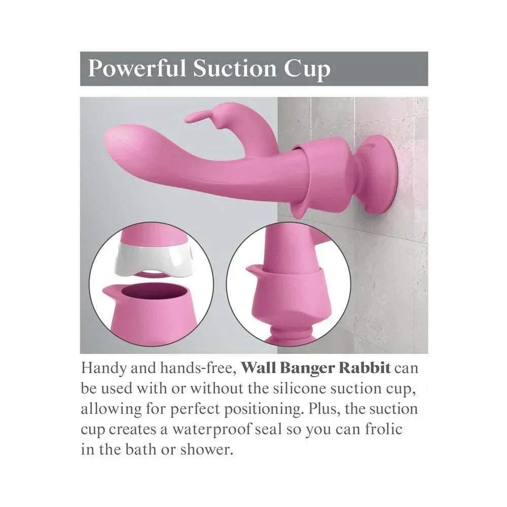 Pipedream 3Some Wall Banger Rabbit Vibrator With Suction Cup Pipedream 3Some Wall Banger Rabbit Vibrator With Suction Cup