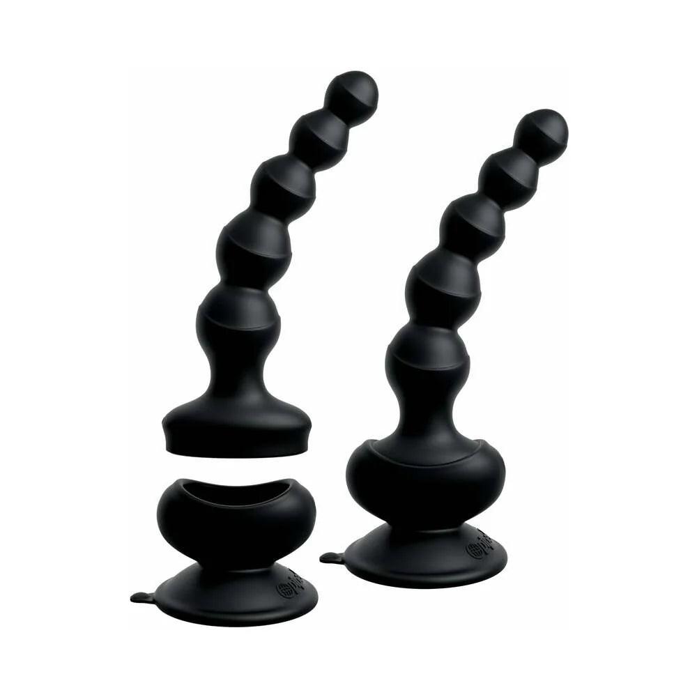 Pipedream 3Some Wall Banger Vibrating Anal Beads With Suction Cup - Buy At Luxury Toy X - Free 3-Day Shipping