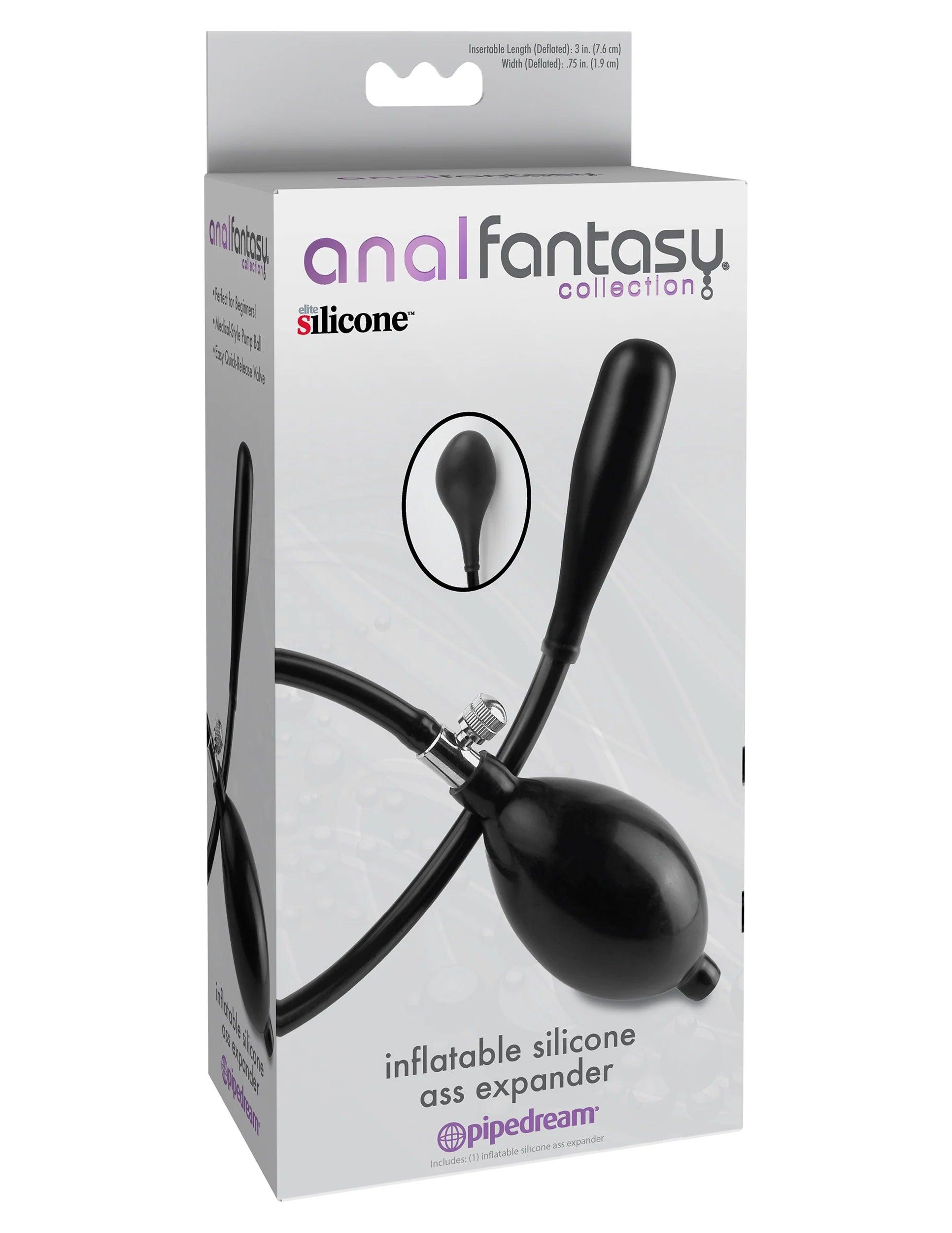 Pipedream Anal Fantasy Collection Inflatable Silicone Ass Expander - Buy At Luxury Toy X - Free 3-Day Shipping