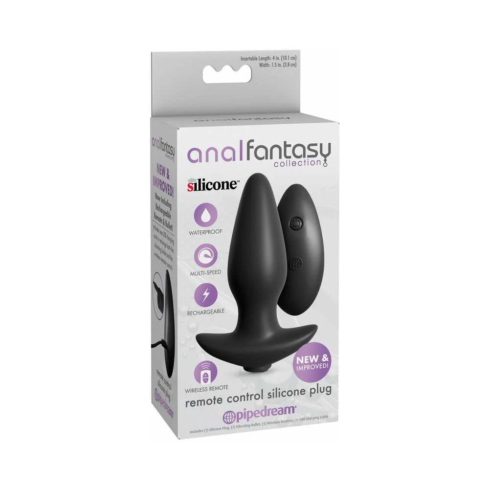 Pipedream Anal Fantasy Collection Vibrating Remote Control Silicone Plug - Buy At Luxury Toy X - Free 3-Day Shipping