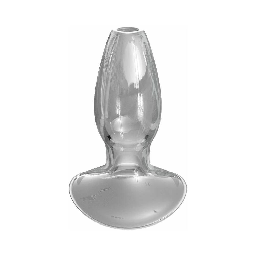 Pipedream Anal Fantasy Elite Collection Beginner's Anal Gaper Glass Tunnel Plug - Buy At Luxury Toy X - Free 3-Day Shipping