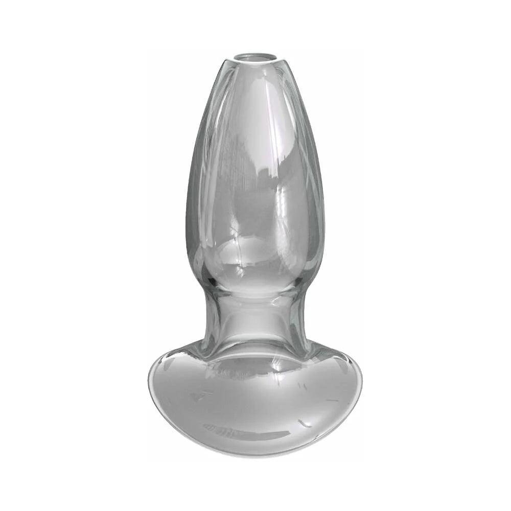 Pipedream Anal Fantasy Elite Collection Large Anal Gaper Glass Tunnel Plug - Buy At Luxury Toy X - Free 3-Day Shipping
