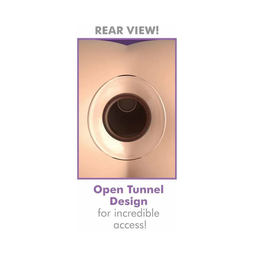 Pipedream Anal Fantasy Elite Collection Large Anal Gaper Glass Tunnel Plug - Buy At Luxury Toy X - Free 3-Day Shipping