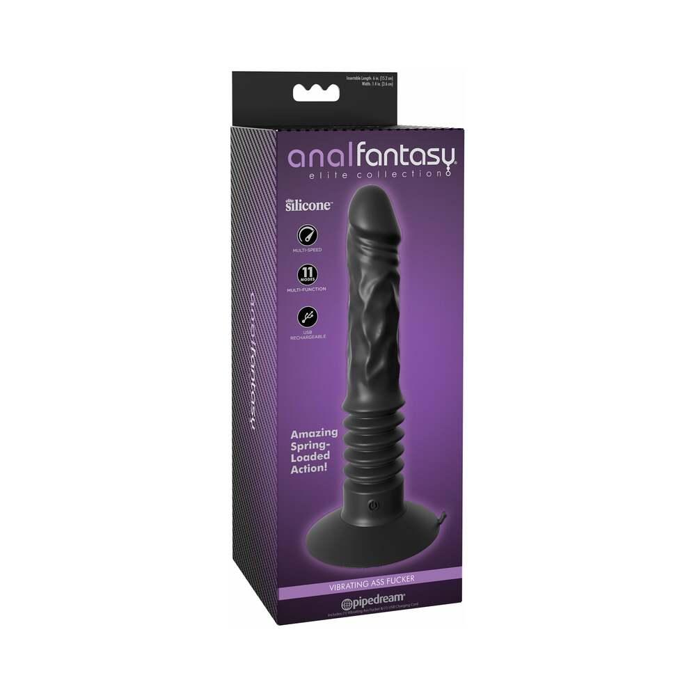Pipedream Anal Fantasy Elite Vibrating Ass Fucker 12 in. Thrusting Dildo With Suction Cup - Buy At Luxury Toy X - Free 3-Day Shipping