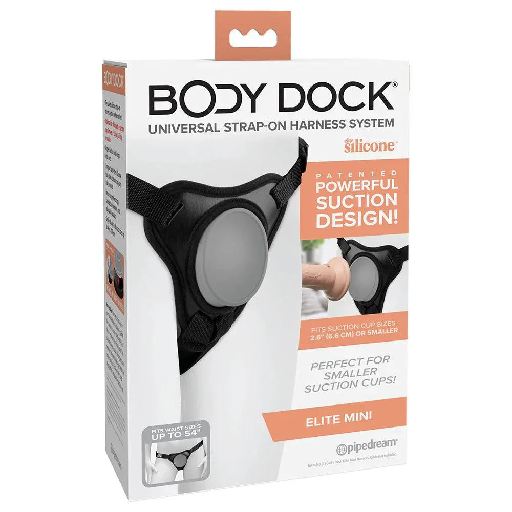 Pipedream Body Dock Elite Mini Silicone Strap-On Harness - Buy At Luxury Toy X - Free 3-Day Shipping