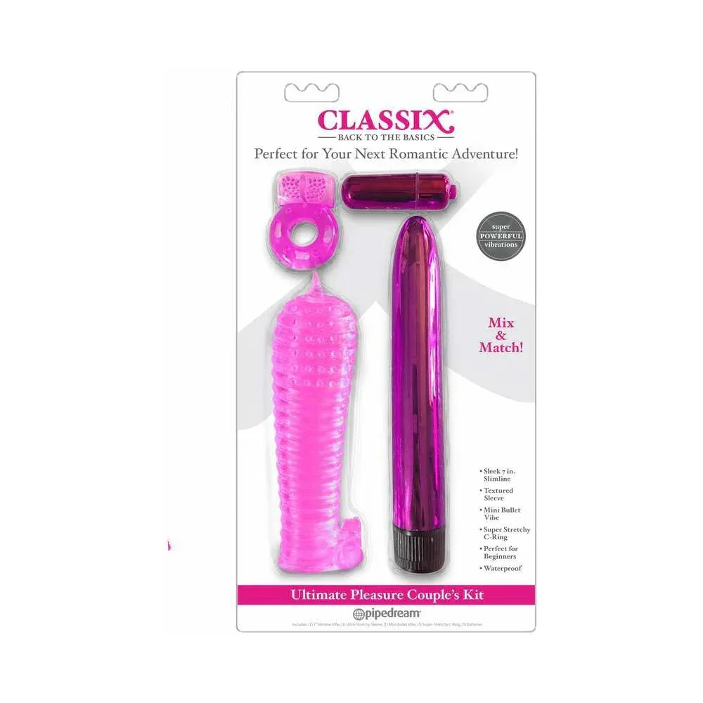 Pipedream Classix 4-Piece Ultimate Pleasure Couple's Kit - Buy At Luxury Toy X - Free 3-Day Shipping