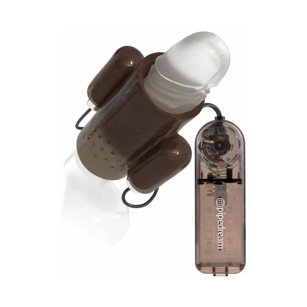 Pipedream Classix Dual Vibrating Textured Penis Sleeve with Remote Control - Buy At Luxury Toy X - Free 3-Day Shipping