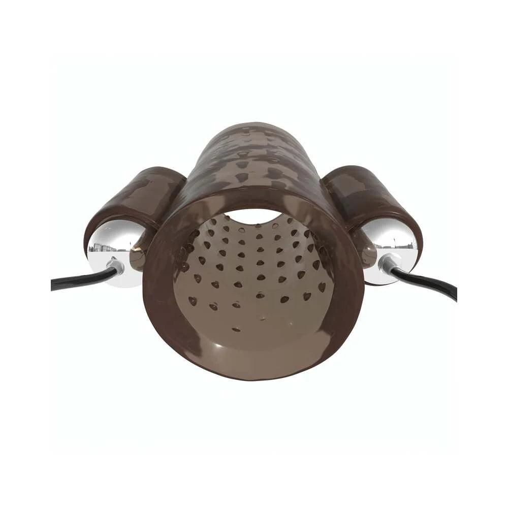 Pipedream Classix Dual Vibrating Textured Penis Sleeve with Remote Control - Buy At Luxury Toy X - Free 3-Day Shipping