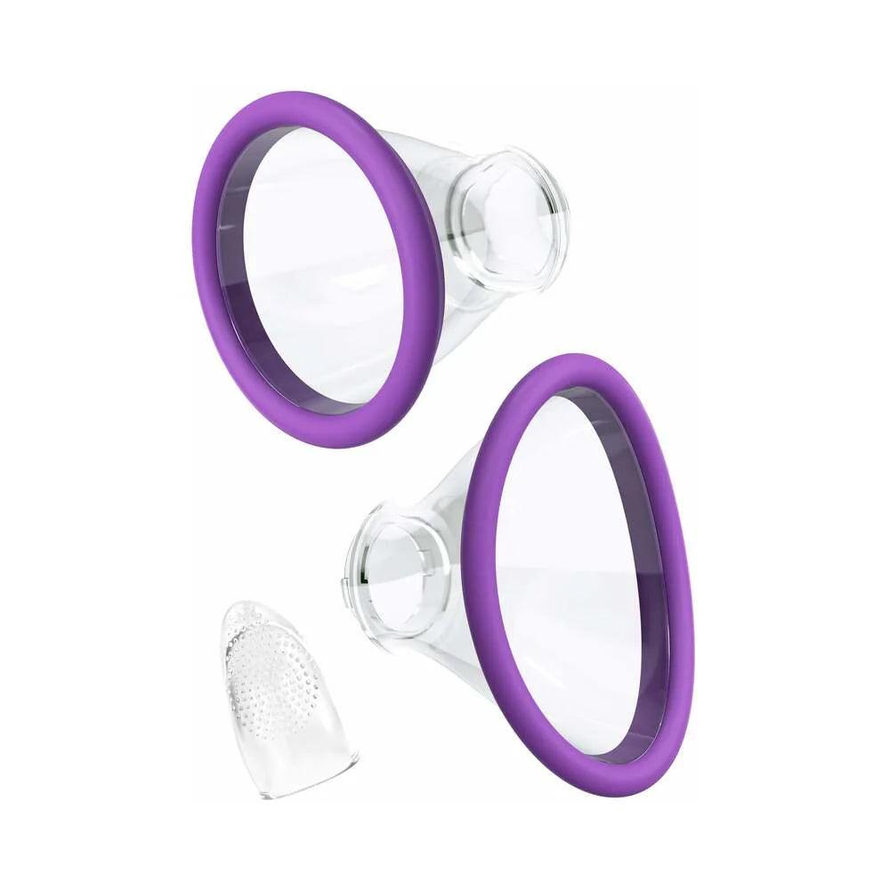 Pipedream Fantasy For Her Her Ultimate Pleasure Dual-Ended Vibrator With Licking Suction - Buy At Luxury Toy X - Free 3-Day Shipping