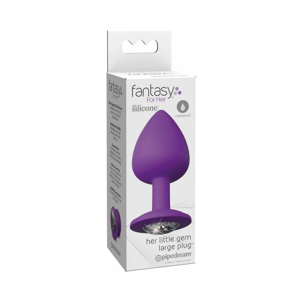 Pipedream Fantasy For Her Silicone Her Little Gem Plug - Buy At Luxury Toy X - Free 3-Day Shipping