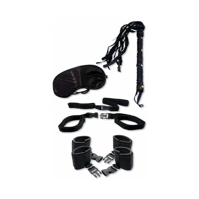 Pipedream Fetish Fantasy Series 5-Piece Bedroom Bondage Kit - Buy At Luxury Toy X - Free 3-Day Shipping